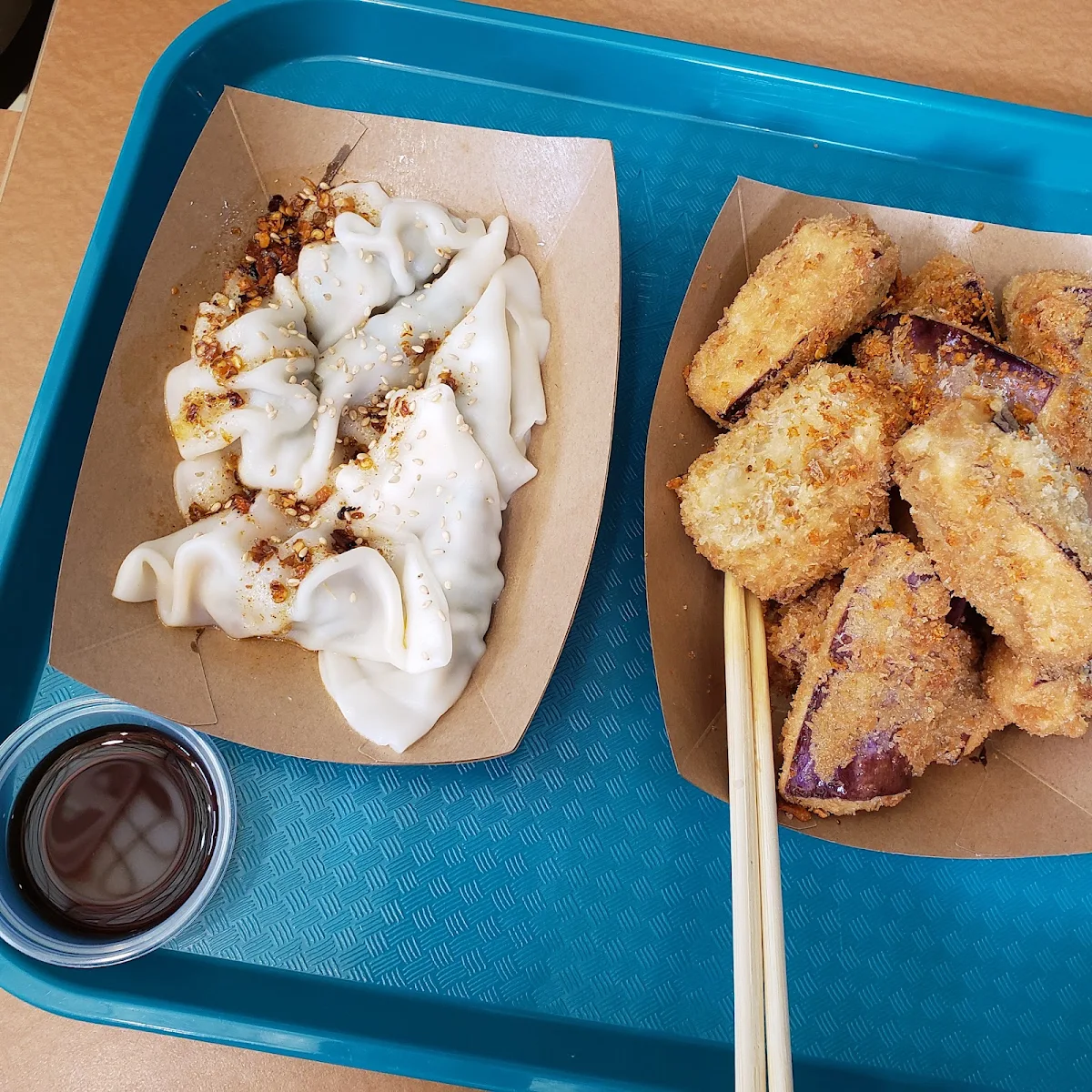 deep fried eggplant 避风塘茄子